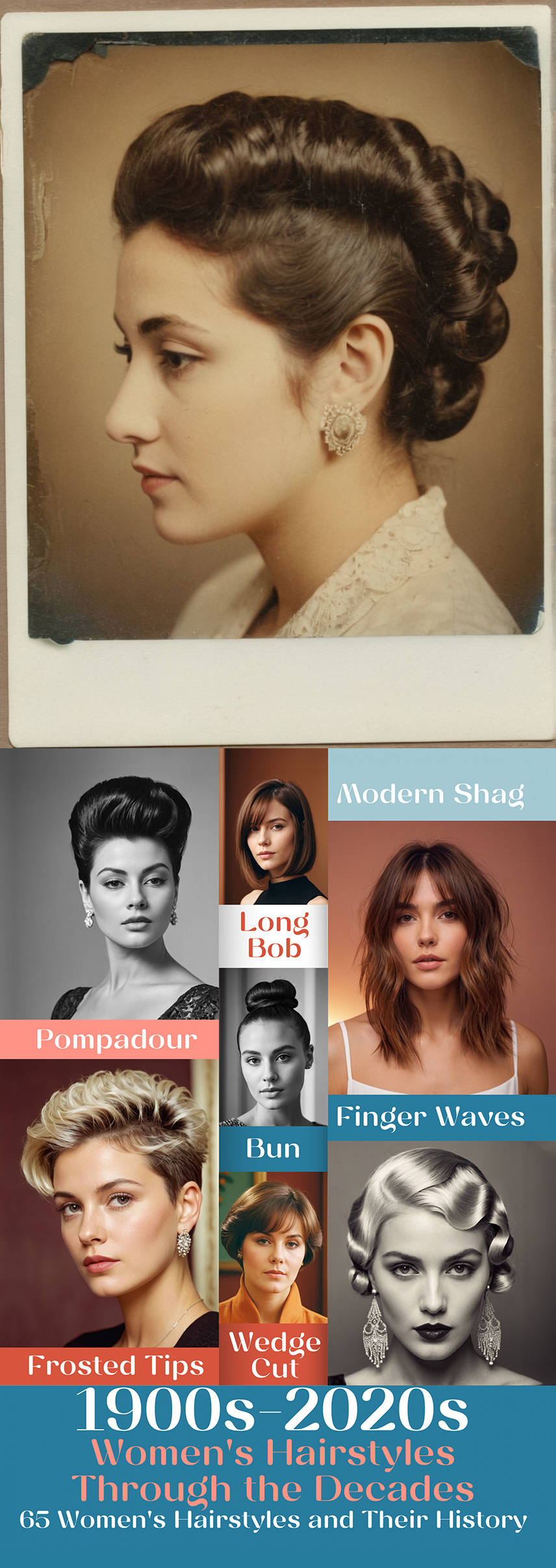 vintage up hairstyles