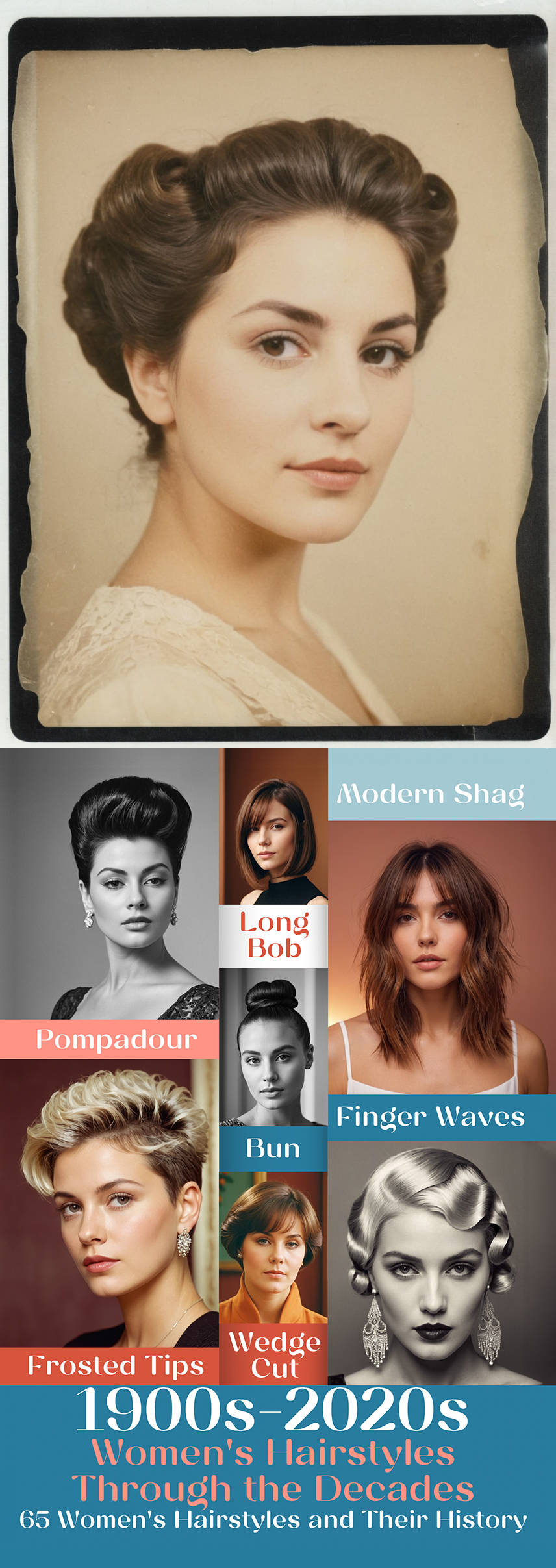 vintage hairstyles for very long hair