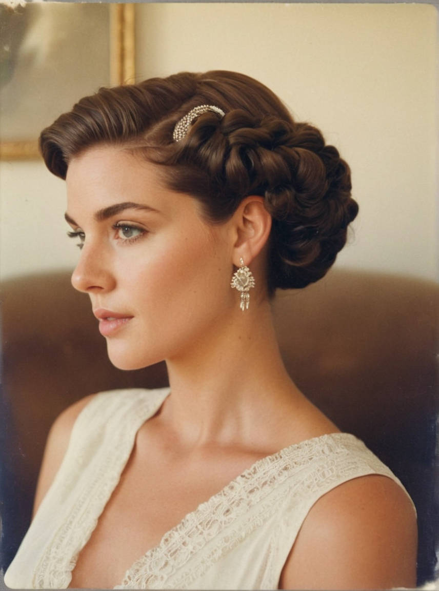 vintage hairstyles medium hair