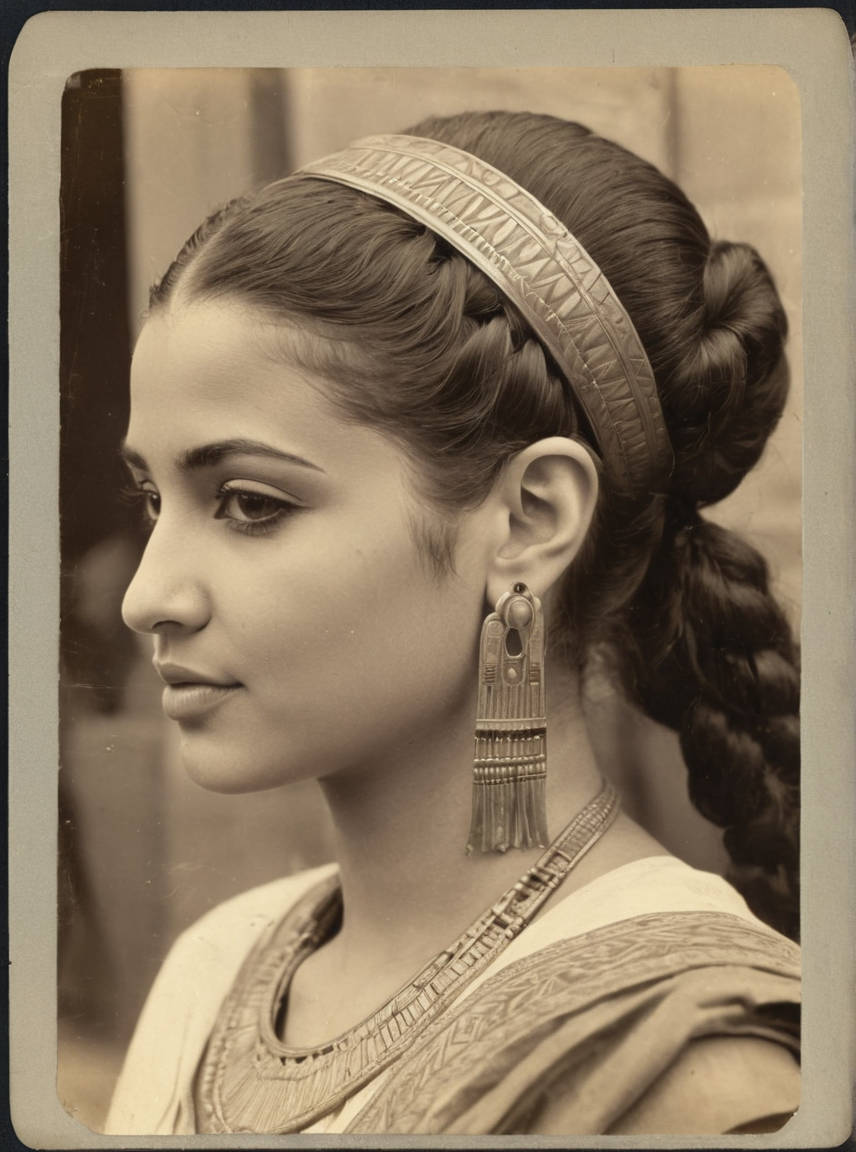 vintage hair and beauty